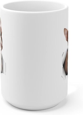 Lovesout Funny Boston Terrier White Brown Gifts For Dog Moms And Dads Christmas 2026 Gifts Coffee Mug White 15 Oz in Saudi Arabia