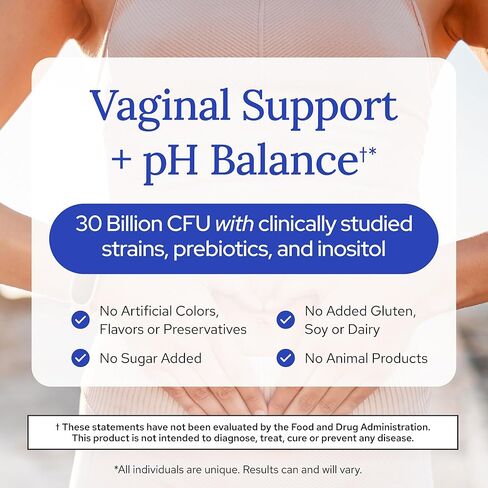 Gundry MD Women's Total Probiotic - Women's Probiotic for Vaginal Support & Digestive Health - 30 Capsules in Kuwait