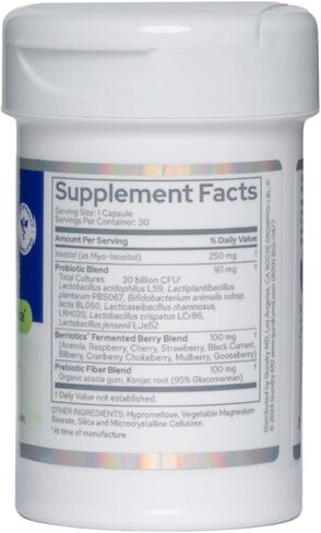 Gundry MD Women's Total Probiotic - Women's Probiotic for Vaginal Support & Digestive Health - 30 Capsules in Kuwait