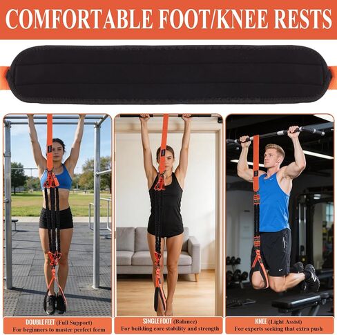 أحزمة مساعدة للسحب من شيرينتي، مجموعة أحزمة مساعدة للسحب شديدة التحمل بوزن 375 رطلًا مع 5 أشرطة مقاومة، حزام قابل للتعديل، راحة مريحة للقدم/الركبة، مقابض ومرساة باب لتدريب القوة في صالة الألعاب الرياضية المنزلية in Kuwait