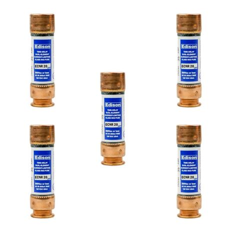 5-Pack جديد ECNR-20 ECNR-20A 250Vac صمام تأخير الوقت، ECNR-20 فئة الحد الحالي RK5 خرطوشة الصمامات in Kuwait