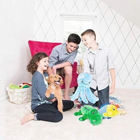 ZippyPaws - Grunterz Grunting Plush Large Dog Toy - Oscar the Octopus in Saudi Arabia