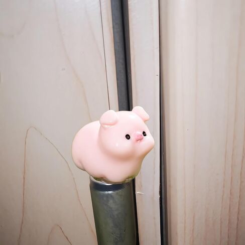 Cute Mini Creative Piglet Hinge Heads Decorative Topper Set 6PCS, Home Decoration,Magnetic Hinge Head Toppers Door Hinge in Saudi Arabia