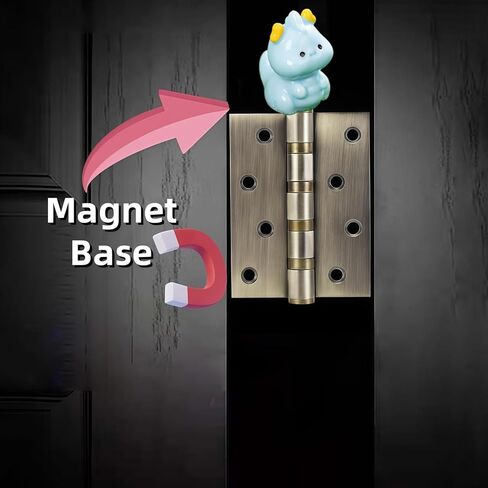 Cute Mini Creative Blue Dragon Hinge Heads Decorative Topper Set 6PCS, Home Decoration,Magnetic Hinge Head Toppers Door Hinge in Saudi Arabia