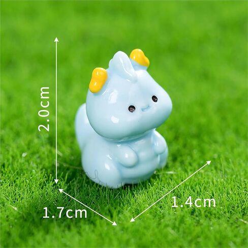 Cute Mini Creative Blue Dragon Hinge Heads Decorative Topper Set 6PCS, Home Decoration,Magnetic Hinge Head Toppers Door Hinge in Saudi Arabia