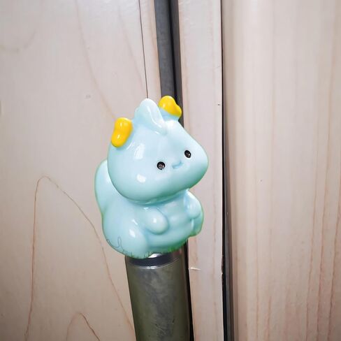 Cute Mini Creative Blue Dragon Hinge Heads Decorative Topper Set 6PCS, Home Decoration,Magnetic Hinge Head Toppers Door Hinge in Saudi Arabia