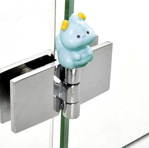 Cute Mini Creative Blue Dragon Hinge Heads Decorative Topper Set 6PCS, Home Decoration,Magnetic Hinge Head Toppers Door Hinge in Saudi Arabia