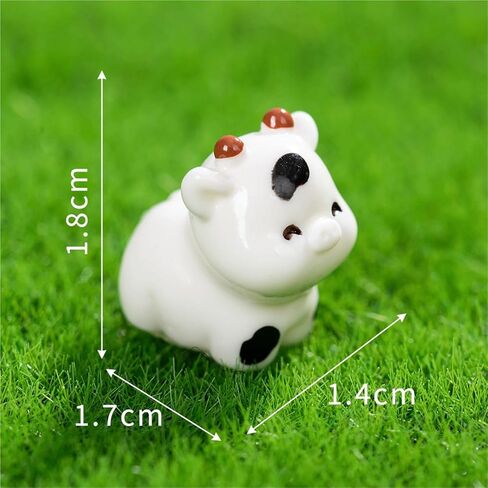 Cute Mini Creative Cow,Cattle Hinge Heads Decorative Topper Set 6PCS, Home Decoration,Magnetic Hinge Head Toppers Door Hinge in Saudi Arabia