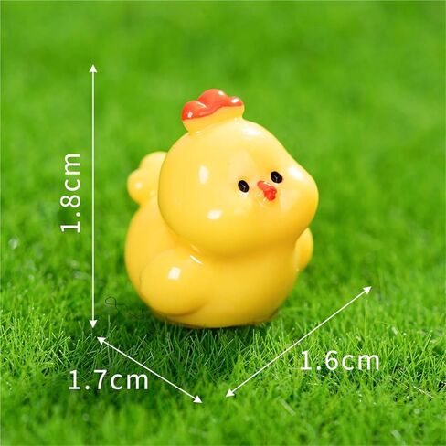 Cute Mini Creative Chick, Rooster Hinge Heads Decorative Topper Set 6PCS, Home Decoration,Magnetic Hinge Head Toppers Door Hinge in Saudi Arabia