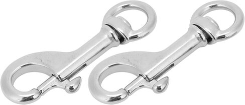 68mm Diving Snap Hook, 316 Stainless Steel Single Ended Eye Snap Hook for Leashes, Sports Equipment, and Diving Gear with Anti Rust Finish, Easy Operation in Saudi Arabia