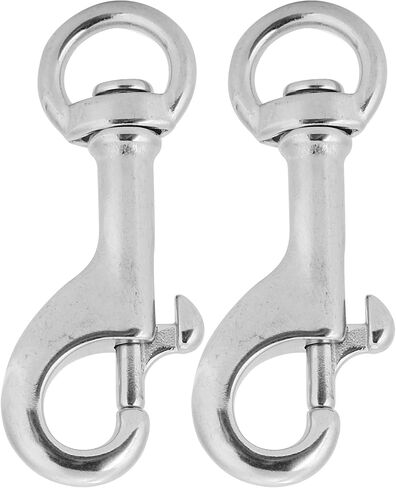 68mm Diving Snap Hook, 316 Stainless Steel Single Ended Eye Snap Hook for Leashes, Sports Equipment, and Diving Gear with Anti Rust Finish, Easy Operation in Saudi Arabia