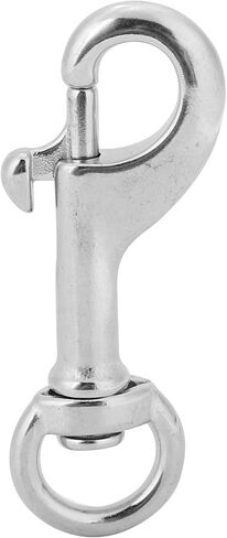 68mm Diving Snap Hook, 316 Stainless Steel Single Ended Eye Snap Hook for Leashes, Sports Equipment, and Diving Gear with Anti Rust Finish, Easy Operation in Saudi Arabia