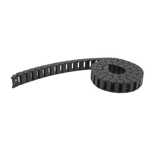 Black Wire Carrier Chain 10mm x 20mm 1M Length Drag Chain Cable Carrier Automation Systems in Saudi Arabia