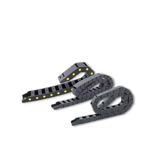 1M Cable Chains 15x20 15x30 18x25 18x37 mm Bridge Type Non-Opening Drag Chain Plastic Towline Transmission for Cutting Machine(75mm,18x37 mm) in Kuwait