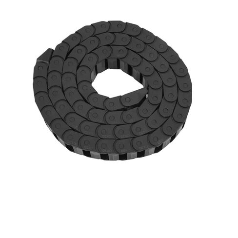 Black Wire Carrier Chain 10mm x 20mm 1M Length Cable Carrier Drag Chain Automation Systems in Saudi Arabia