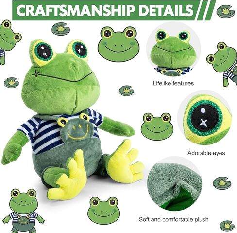 Animal Style Golf Driver Headcover, Green Frog Golf Club Head Covers for 1 Wood 460cc, 450cc fits for All Brand Gifts for Golfer in Saudi Arabia
