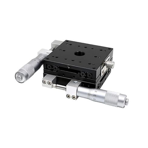 XY axis 80 * 80mm LY80-L LY80-R Trimming Table Manual Displacement Platform(LY80-R) in Kuwait