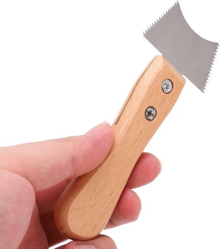 منشار فتحة الجيتار، أدوات سكين تنظيف فريت الجيتار المدمجة، سكين جيتار الزان مع شفرة حديدية، مكشطة منشار فتحة الجيتار M02835 لعازفي الجيتار، قطعة واحدة in Kuwait