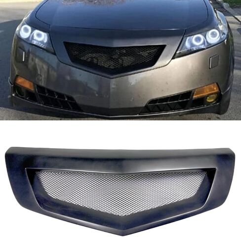 Matte Mesh Grill Front Grille For Acura TL 2009 2010 2011 Upper Bumper in Saudi Arabia