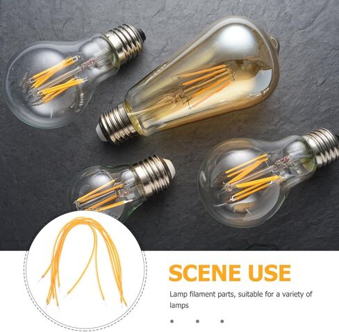jojofuny 6 Pcs Flexible Led Filament Parts 5.7 Inch Soft Filament Bulb Accessories Replacement for Vintage Led Bulb Lighting in Bedroom and Living Room in Saudi Arabia