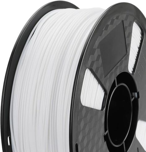 CC3D ASA خيوط 1 كجم 1.75 مم أبيض خيوط طابعة ثلاثية الأبعاد 2.2 رطل بكرة مواد طباعة ثلاثية الأبعاد مقاومة للأشعة فوق البنفسجية ASA بلاستيك أبيض اللون in Saudi Arabia