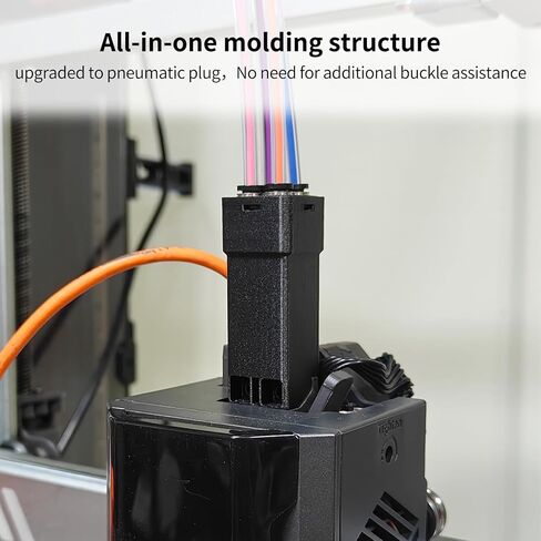 FYSETC 3D Printer Accessories Filament Hub: Realize 4 Colors Printing Replacement Assembled Adapter Kit Compatible with Anycubiic Kobra S1 Combo and Kobra 3 in Saudi Arabia