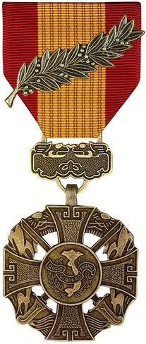 MEDALS OF AMERICA EST. 1976 Vietnam Gallantry Cross Medal With Palm Full Size in Saudi Arabia