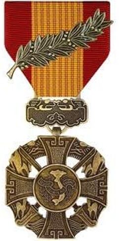 MEDALS OF AMERICA EST. 1976 Vietnam Gallantry Cross Medal With Palm Full Size in Saudi Arabia