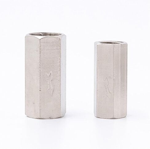 Brass 1/2" Female Thread Full Port One Way Air Check Valve CV-01/02/03/04 Gas Oil Water Pneumatic Valve(1/4",10Pcs) in Kuwait