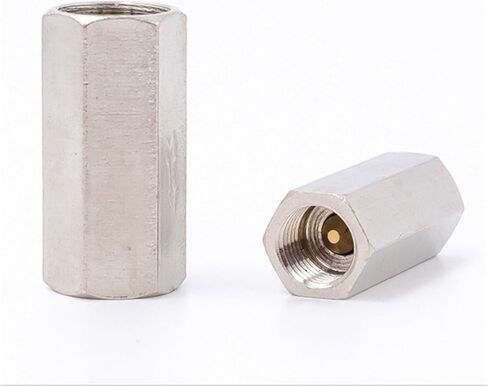 Brass 1/2" Female Thread Full Port One Way Air Check Valve CV-01/02/03/04 Gas Oil Water Pneumatic Valve(1/4",10Pcs) in Kuwait