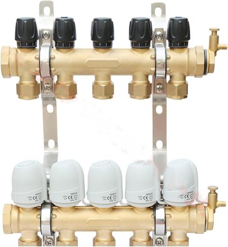 230V(220V) NC Normally Closed Thermal Actuator for Water Valve Manifold Radiant Room Underfloor Heating Electrotermico in Kuwait