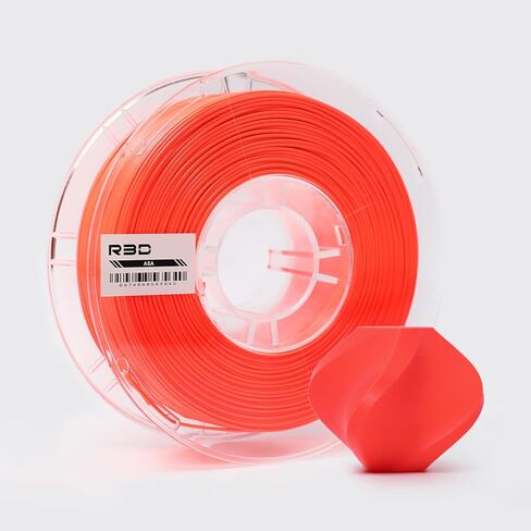 R3D ASA Filament 1.75mm, 1KG 3D Printer Filament, Heat & Weather Resistant, Dimensional Accuracy +/- 0.02 mm, Perfect for Outdoor Functional Parts, Compatible with AMS (Yellow) in Saudi Arabia