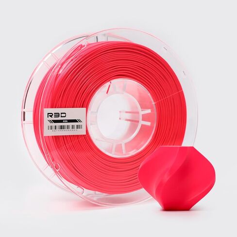 R3D ASA Filament 1.75mm, 1KG 3D Printer Filament, Heat & Weather Resistant, Dimensional Accuracy +/- 0.02 mm, Perfect for Outdoor Functional Parts, Compatible with AMS (Yellow) in Saudi Arabia