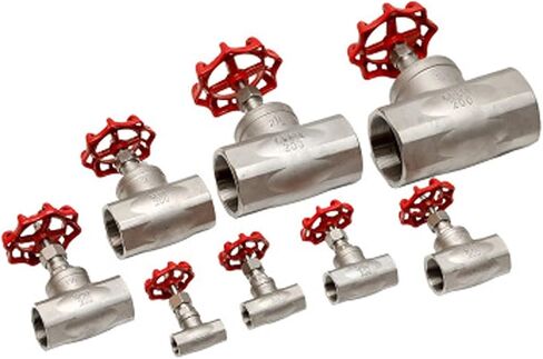 G Female Manual Globe Valve Stainless Steel 201/304 Cut-Off Valve J11W-16P Stop Valve DN15/DN20/DN25/DN32/DN40(1-1/4",SS 201) in Kuwait