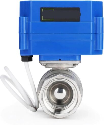 1PCS 3/4" Stainless Steel Ball Valve 9-24 V AC/DC, 2-Wire Automatic Return to Normally Closed(G_Other_CR04) in Kuwait