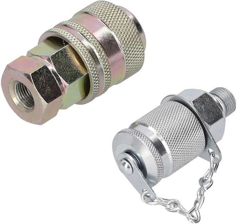 G1/8 الأنابيب اتصال مواسير محول توصيل هيدروليكي سريع محول اختبار الضغط محول الإمدادات الصناعية in Kuwait