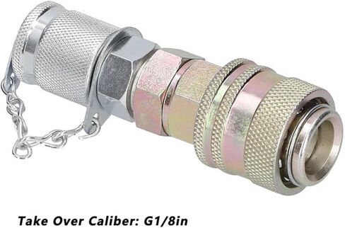 G1/8 الأنابيب اتصال مواسير محول توصيل هيدروليكي سريع محول اختبار الضغط محول الإمدادات الصناعية in Kuwait