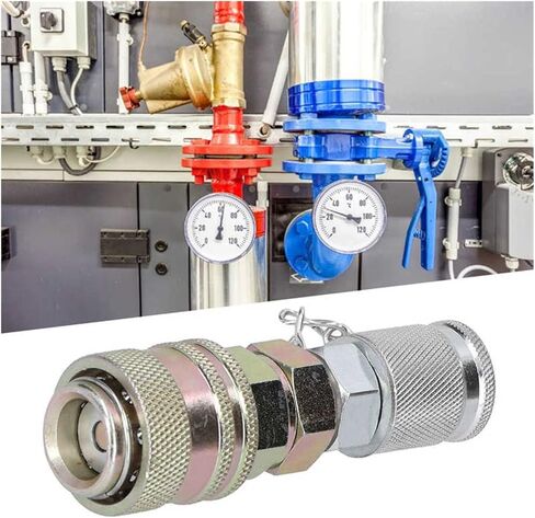 G1/8 الأنابيب اتصال مواسير محول توصيل هيدروليكي سريع محول اختبار الضغط محول الإمدادات الصناعية in Kuwait