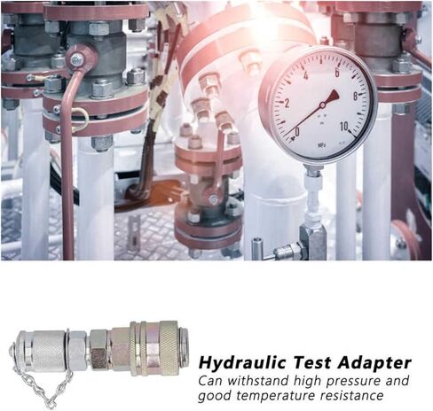 G1/8 الأنابيب اتصال مواسير محول توصيل هيدروليكي سريع محول اختبار الضغط محول الإمدادات الصناعية in Kuwait