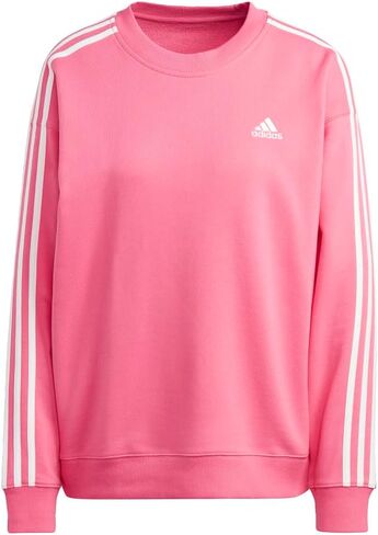 adidas womens Essentials 3-stripes French Terry Sweatshirt in Saudi Arabia