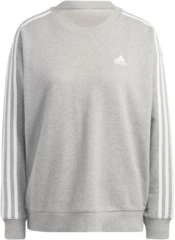adidas womens Essentials 3-stripes French Terry Sweatshirt in Saudi Arabia