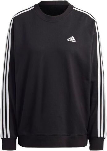 adidas womens Essentials 3-stripes French Terry Sweatshirt in Saudi Arabia