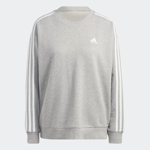 adidas womens Essentials 3-stripes French Terry Sweatshirt in Saudi Arabia