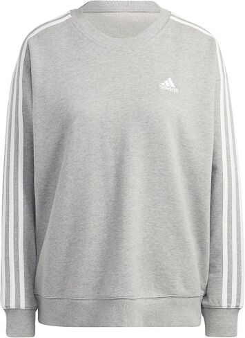 adidas womens Essentials 3-stripes French Terry Sweatshirt in Saudi Arabia