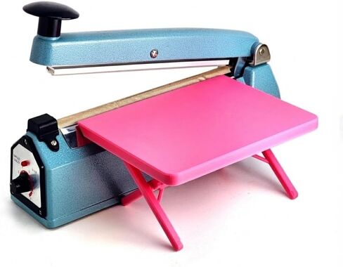 Mini Adjustable Table for Impulse Bag Sealer Heat Sealer (2.5"-4" height) - Black in Kuwait