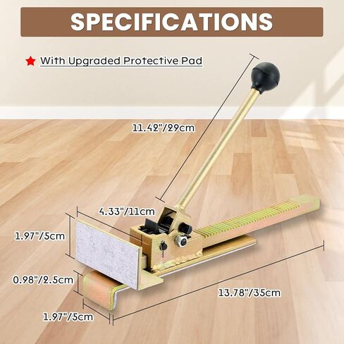 Flooring Jack, Professional Hardwood Flooring Tools Jack and Positioning Tool for Straighten and Installing Hardwood Floors, Floor Gap Fixer Tool in Saudi Arabia