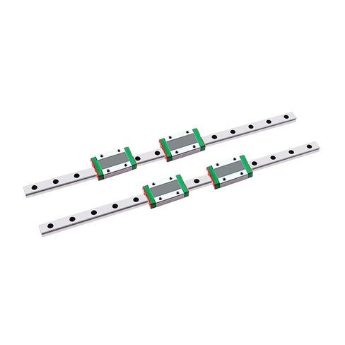 قطعتان من قضبان التوجيه الخطية MGN9 100-550 مم + 4 قطع من شرائح MGN9H (400 مم) in Kuwait