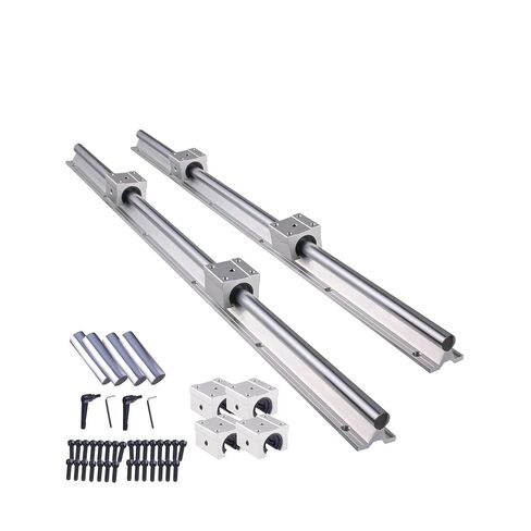 الربط الخطي دليل القضبان R16 R20 3000 مم 4000 مم + R16UU R20UU تحمل الإسكان (4000 مم، SBR16) in Kuwait