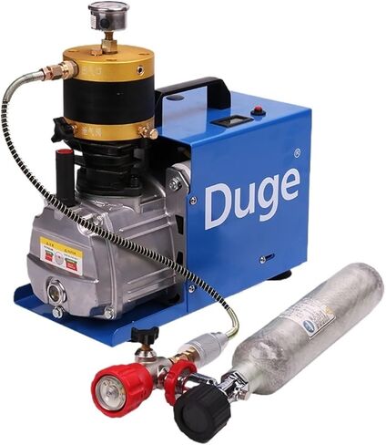 1PCS Pcp Air Inflator 300bar 30mpa 4500psi 110v 220v Electric High Pressure Air Pump Air Compressor Pneumatic Scuba Rifle(110v,Us,858T) in Saudi Arabia