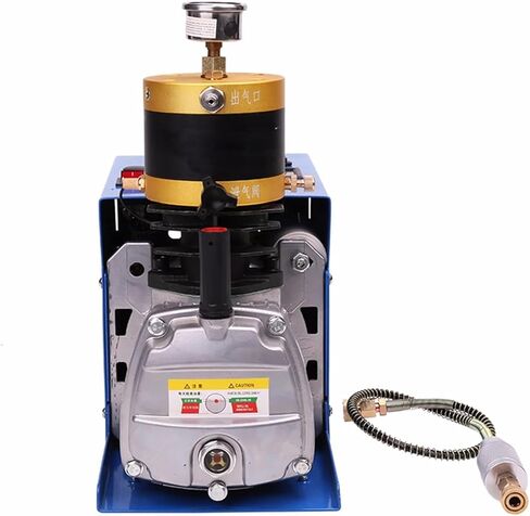 1PCS Pcp Air Inflator 300bar 30mpa 4500psi 110v 220v Electric High Pressure Air Pump Air Compressor Pneumatic Scuba Rifle(110v,Us,858T) in Saudi Arabia
